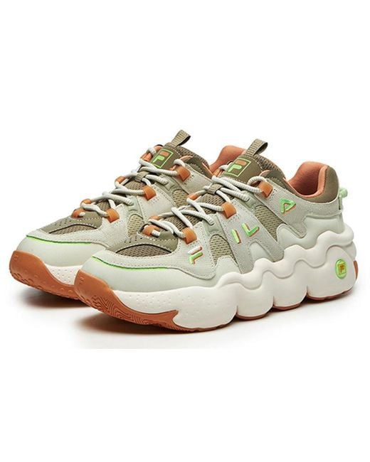 Fila Green Barricade Low Sneakers for men