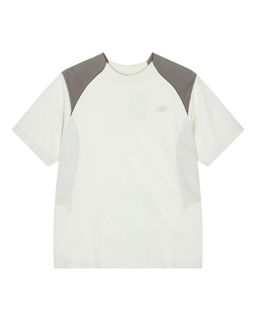 New Balance White X Liangdong Color Block T-Shirt