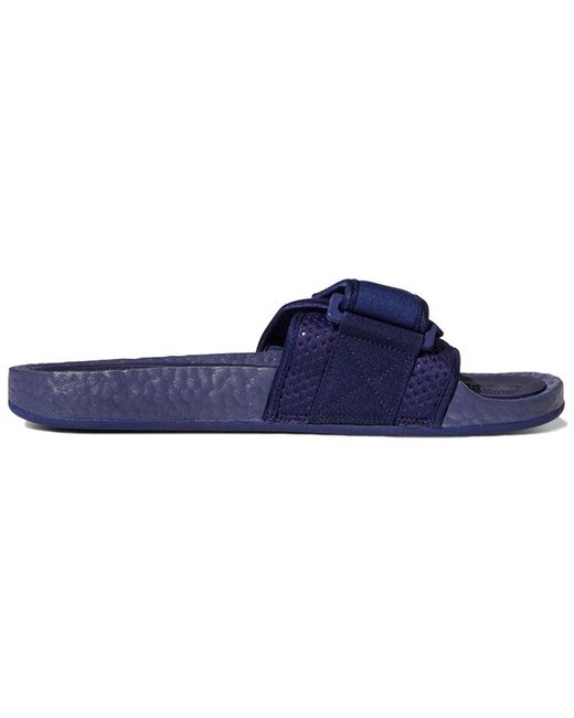 Adidas Blue X Pharrell Boost Slides 'Night Sky'