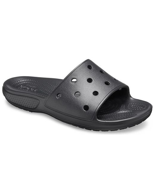 CROCSTM Black Classic Slippers for men