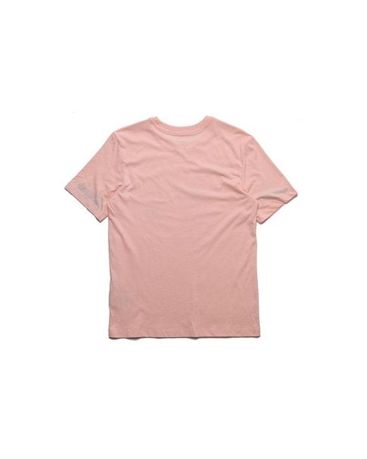 Nike Pink As M Sportswear Nsw Tee Shoe Printing Short Sleeve Coral for men