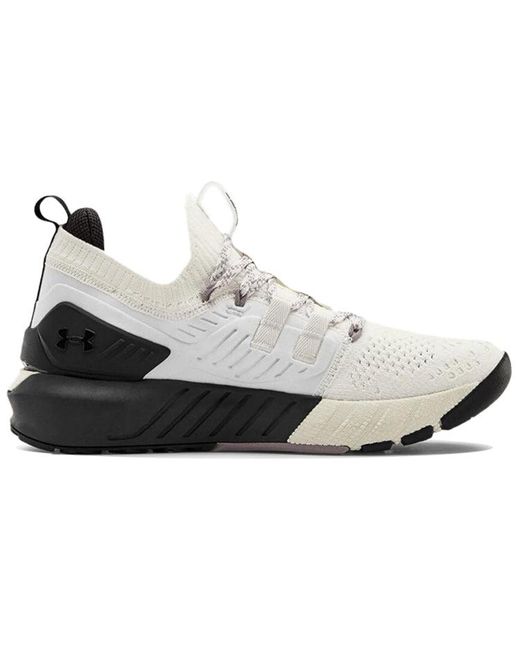 Under Armour White (Wmns) Project Rock 3 Training Shoes