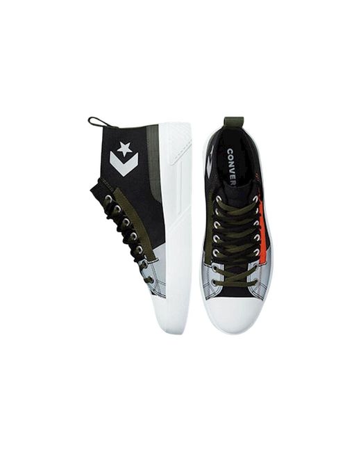 Converse Black Street Utility Unt1Tl3D Cs Canvas Shoes for men