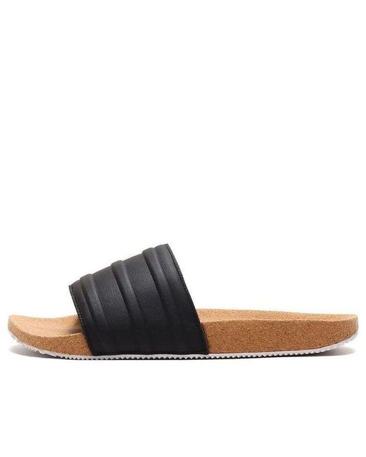 Adidas Blue Originals Adilette Cork' for men