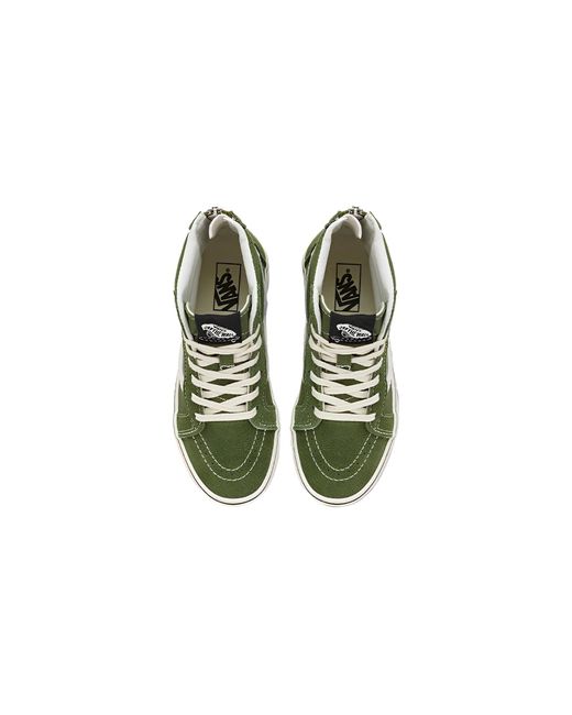 Vans Green Sk8-Hi Shoes 'Grape Leaf' for men