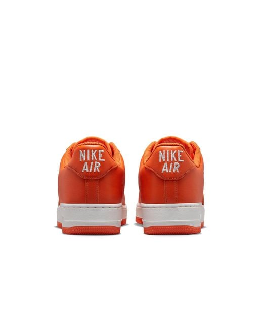 Nike Air Force 1 Low Retro Shoes in Orange for Men Lyst UK