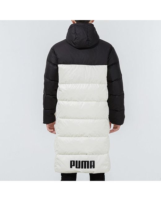 PUMA Black Puffer Coat Jacket for men