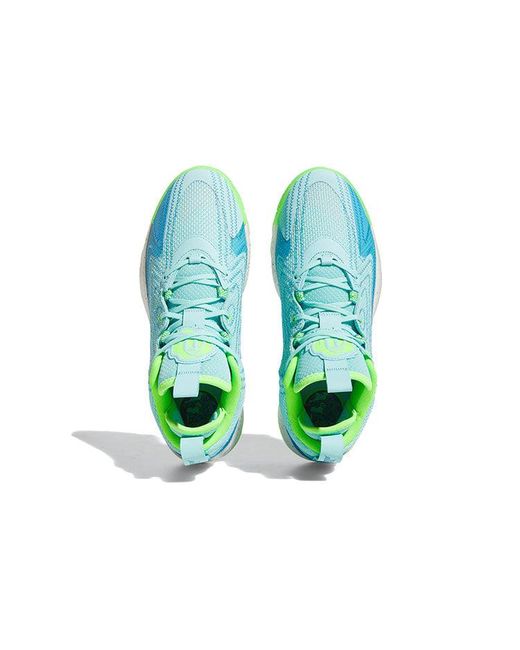 Adidas Blue D Rose Son Of Chi 2 Shoes 'Aqua Solar' for men