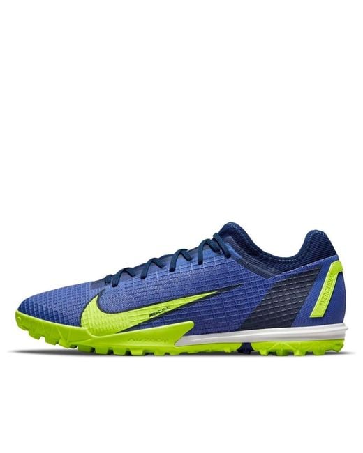 Nike Blue Mercurial Vapor 14 Pro Tf 'Lapis Volt' for men