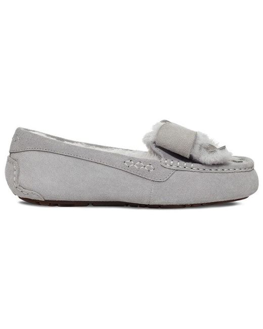 Ugg Gray Ansley Bow Slipper