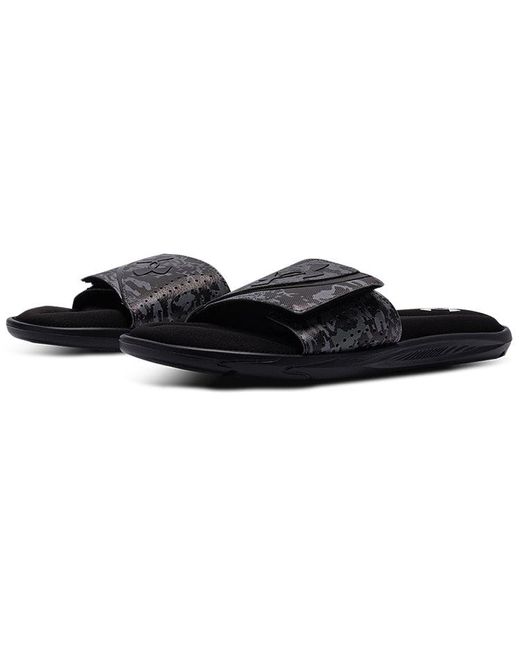 Under Armour Black Ignite 6 Graphic Strap for men