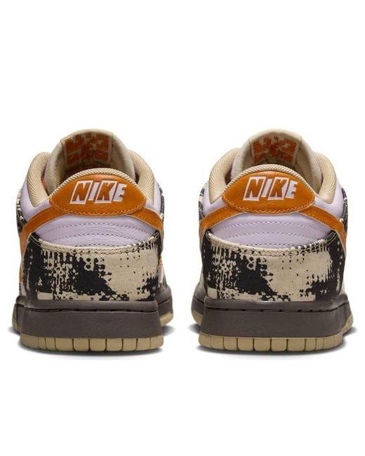 Nike Brown Dunk Low Retro Ltd 'Punk Rock Digital Camo' for men