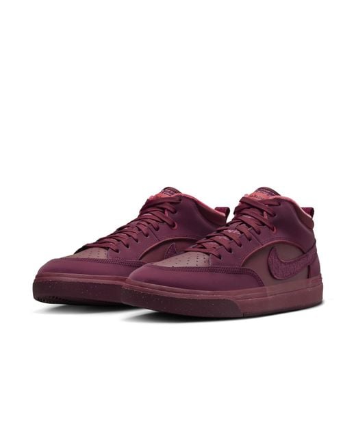 Nike Purple Sb React Leo Premium 'Dark Beetroot' for men