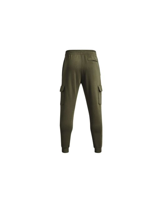 Under Armour S Rival Fleece Cargo Jogger Marine Od Green Xxl, for men