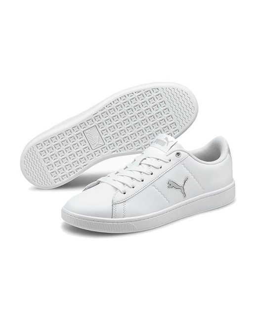 PUMA White (Wmns) Vikky V2 Cat Metallic Shoes