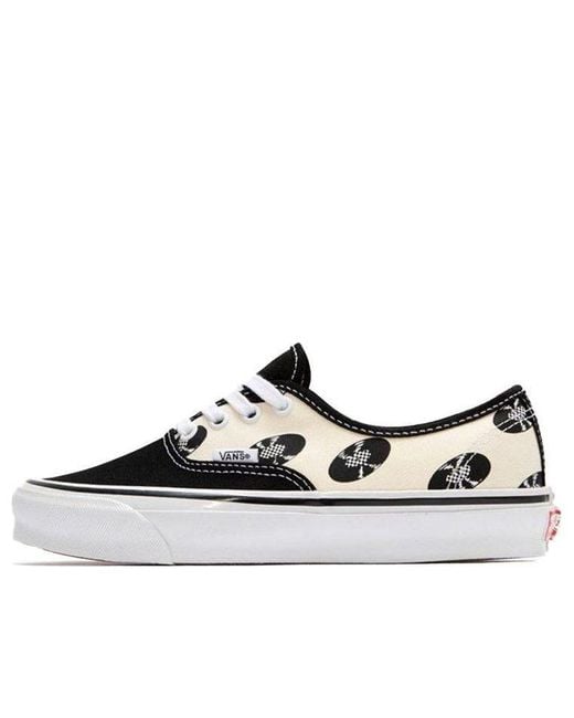 Vans Black Wacko Maria X Authentic Lx 'Records for men