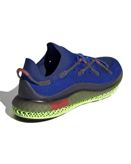 Adidas Blue 4D Fusio 'Bold Light Flash' for men