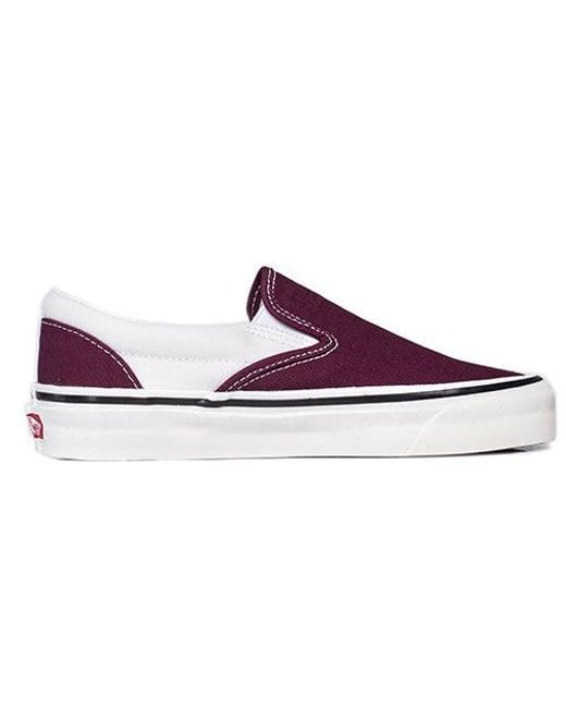 Vans Purple Slip-On 98 Dx 'Anaheim Factory' for men