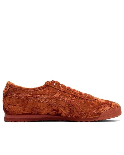 Onitsuka Tiger Brown Mexico 66 Velvet for men