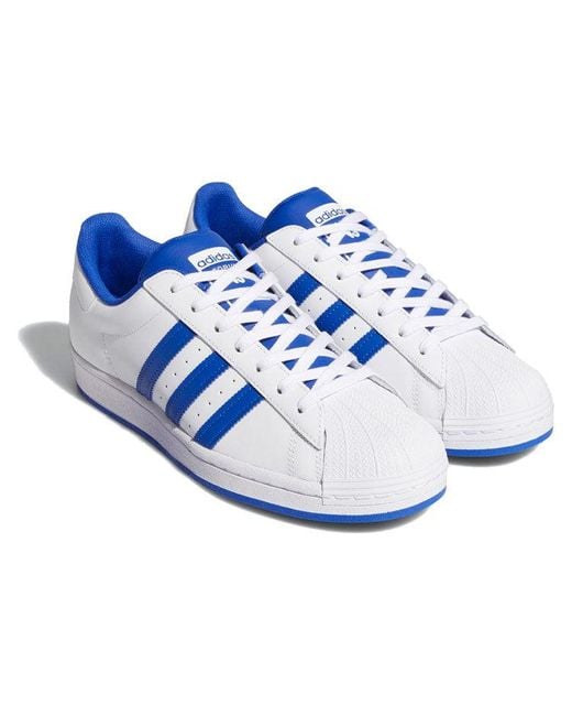 Adidas Blue Superstar Vs. Forum 'Bold' for men