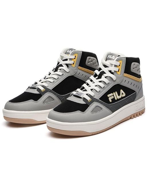 Fila Black Glory Mid Basketball Shoes for men