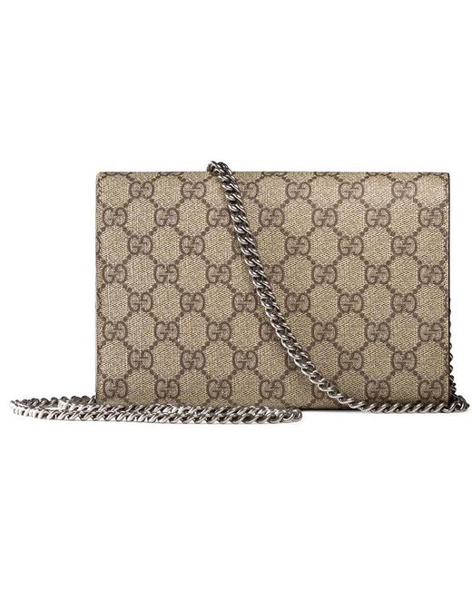 Gucci Metallic (Wmns) Dionysus Series Synthetic Canvaschain Bag Dionysus