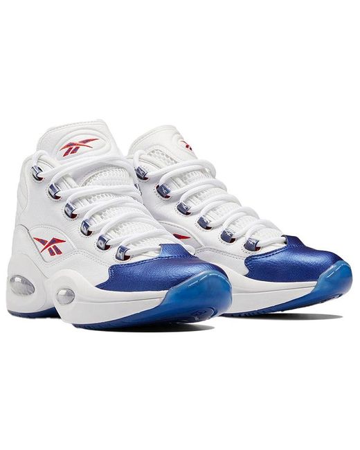 Reebok White Question Mid Toe' 2022 for men
