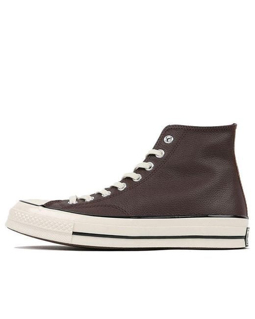 Converse Brown Chuck 70 Leather High 'Colorblock for men