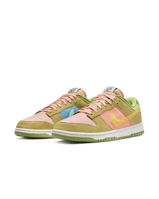 Nike Brown Dunk Low 'Sun Club for men