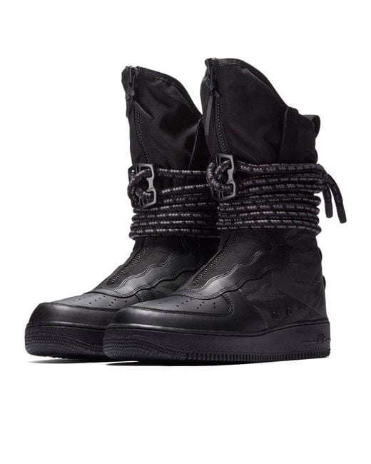 Nike Black Sf Air Force 1 High for men
