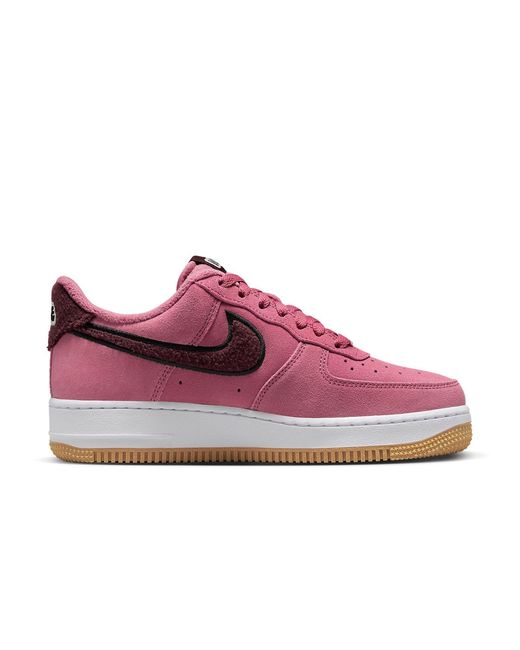 Nike Purple (Wmns) Air Force 1 Low '07 Se 'Desert Berry Gum Fleece'