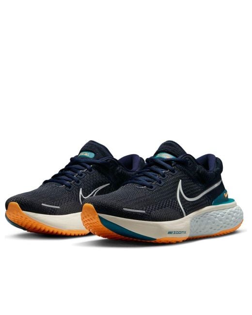 Nike Blue Zoomx Invincible Run Flyknit 2 'Obsidian' for men