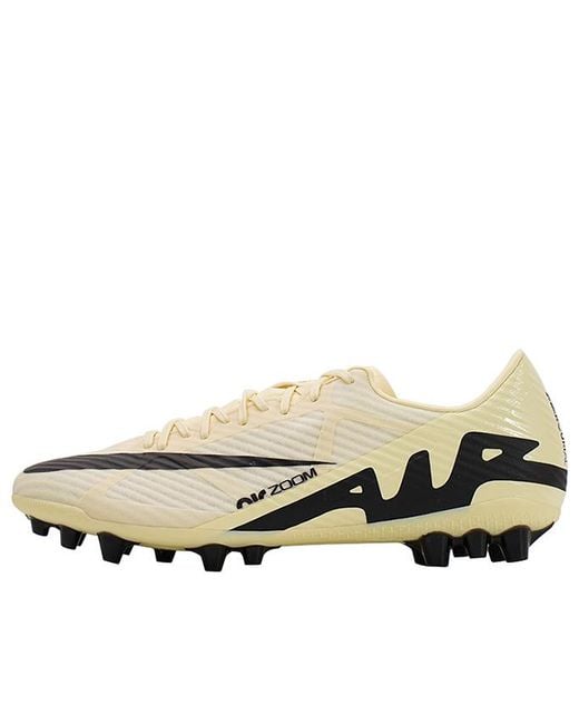 Nike Yellow Mercurial Vapor 15 Academy Artificial-Grass Low-Top Football Boot 'Lemonade' for men