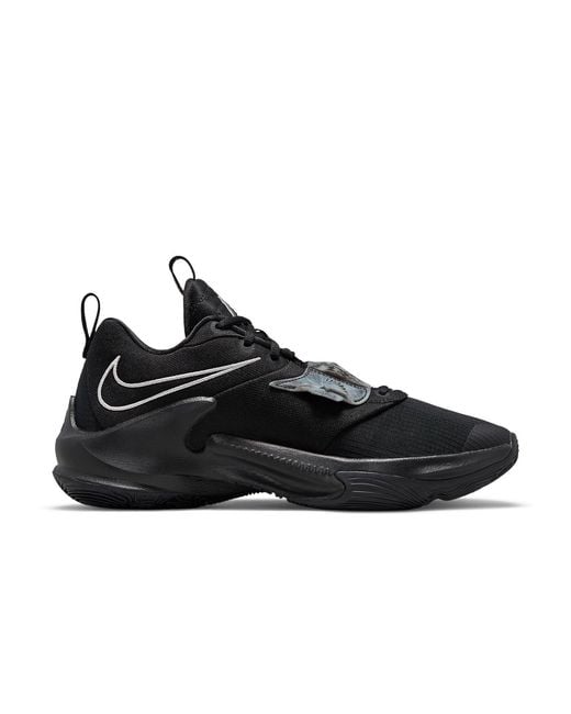Nike Black Zoom Freak 3 Metallic' for men