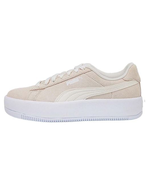 PUMA White (Wmns) Lily Platform Sd 'Marshmallow'