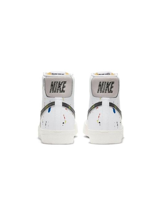Nike White Blazer Mid '77 'Paint Splatter' for men