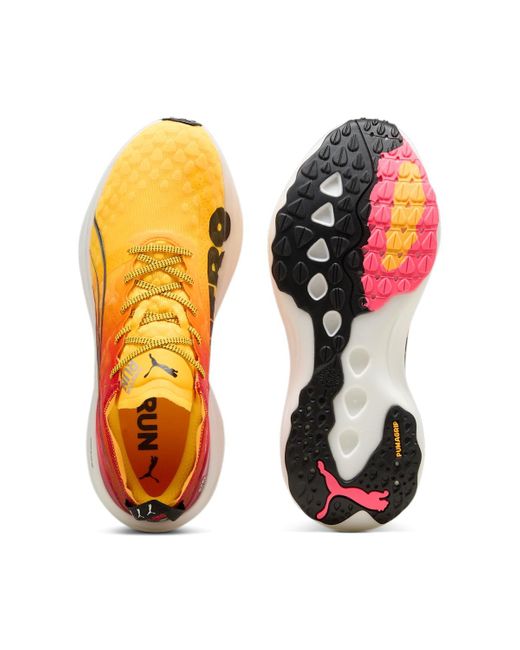 PUMA Orange Foreverrun Nitro 'Fade Sun Stream' for men