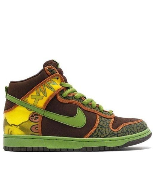 Nike Green Sb Dunk High Pro 'De La Soul' for men