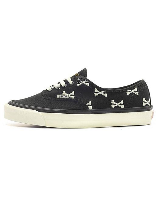 Vans Blue Wtaps X Og Authentic Lx 'Bones' for men