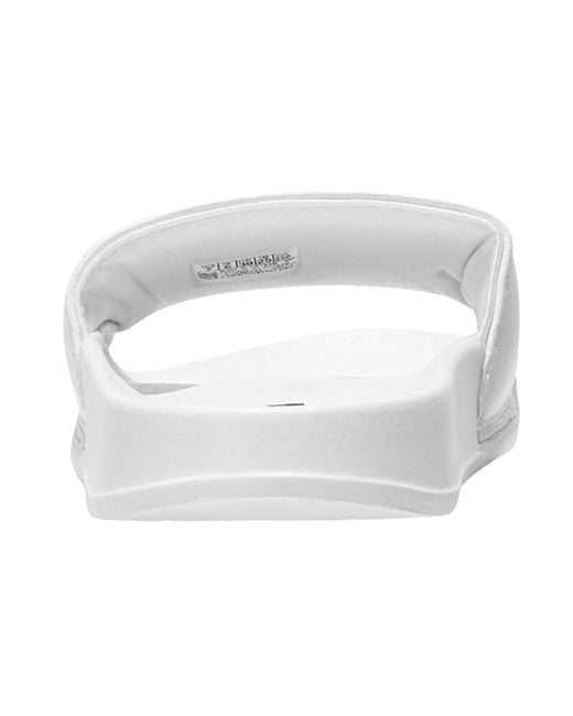 Reebok White Classic Slide Soft Sole Cozy Flat Heel Sports Slippers