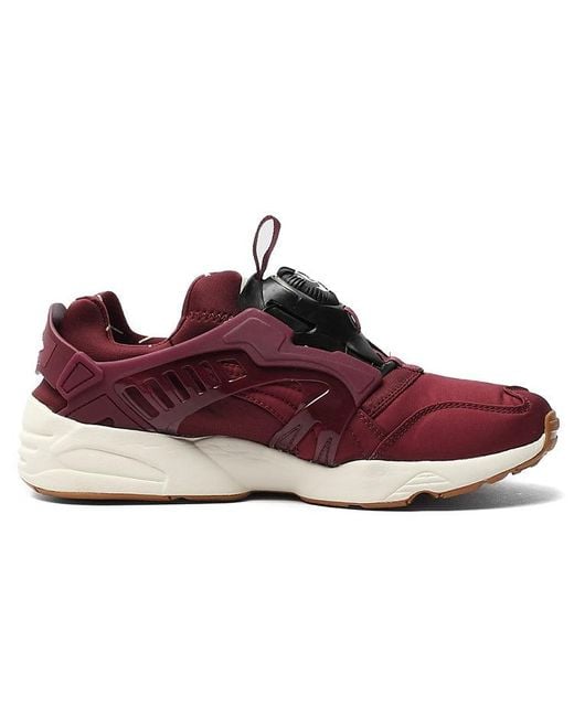 PUMA Disc Blaze Low Top Running Shoes Red for Men | Lyst