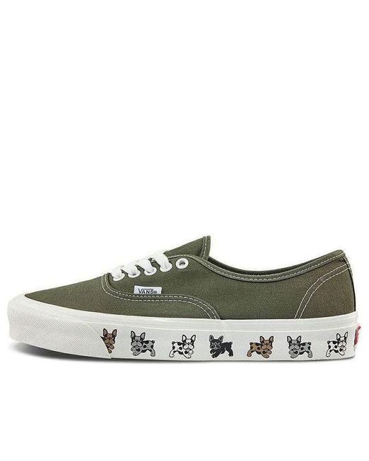 Vans Green Authentic 44 Dx 'Anaheim Factory for men