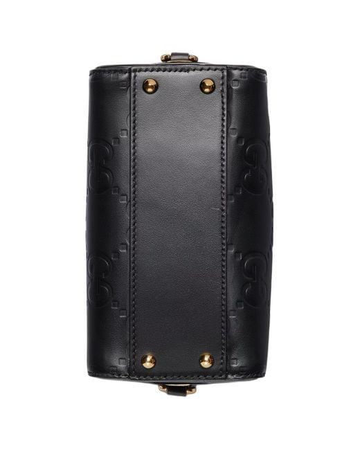 Gucci Black (Wmns) Gg Super Mini Top Handle Bag