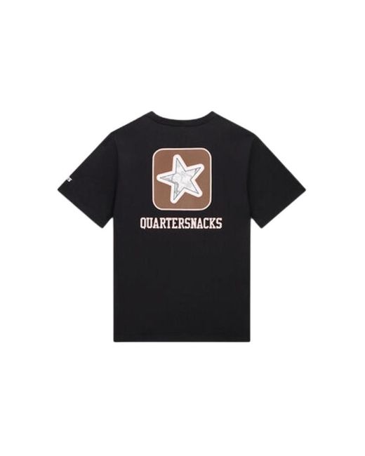 Converse Black Cons X Quartersnacks T-shirt