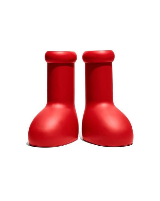 MSCHF Red Big Boot for men