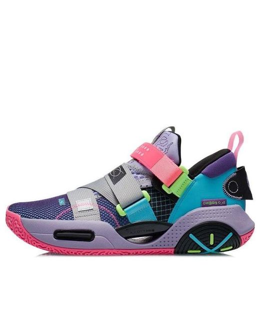 Li-ning Blue Wade All City 9 V2 'Tillandsia Ocean' for men