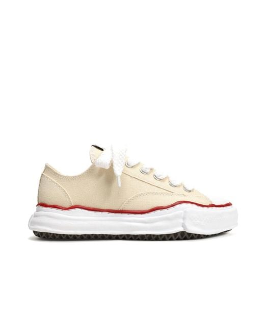 Maison Mihara Yasuhiro White Peterson Og Sole Canvas Low-Top Sneaker for men