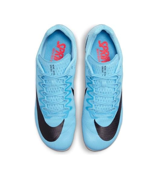 Nike Blue Air Zoom Rival Sprint Spikes Chill' for men