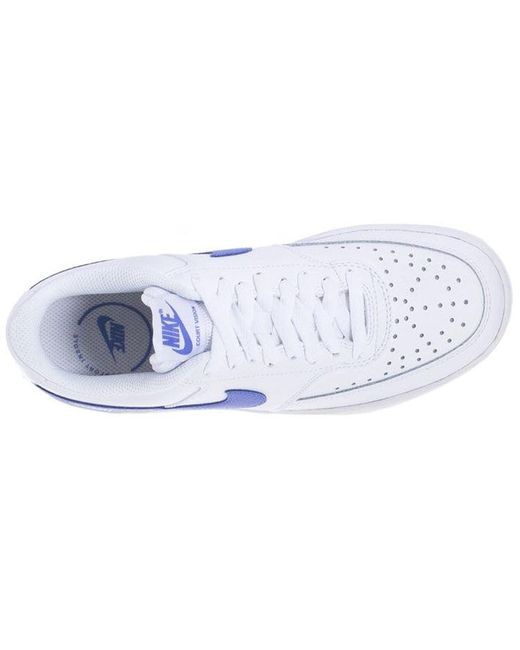 Nike Blue (Wmns) Court Vision Low Shoes