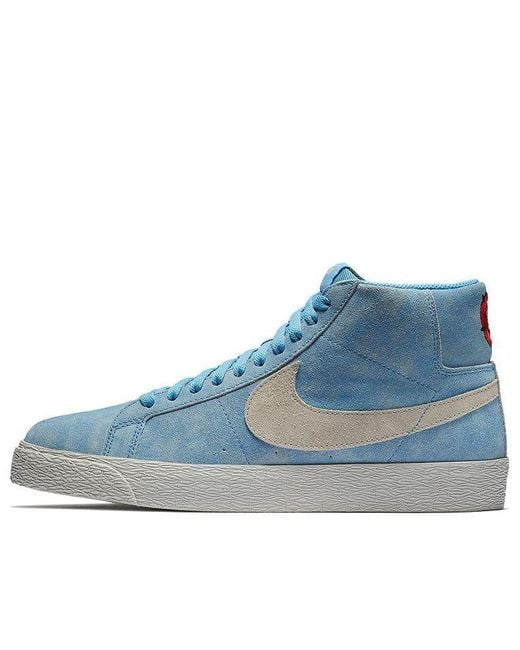Nike Blue Sb Zoom Blazer Mid 'Lance Mountain' for men